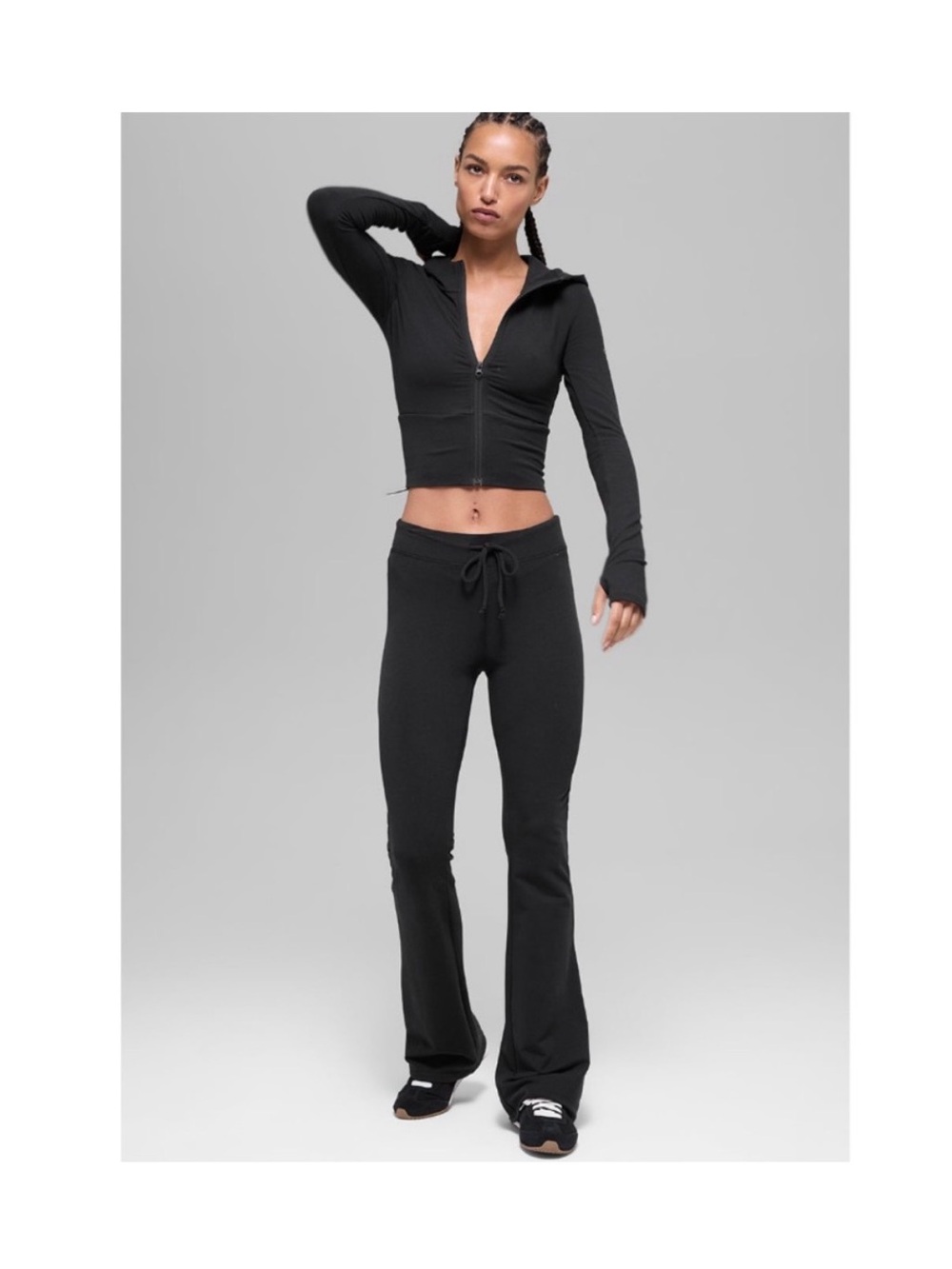ALO Yoga sway pants in black size small, like new